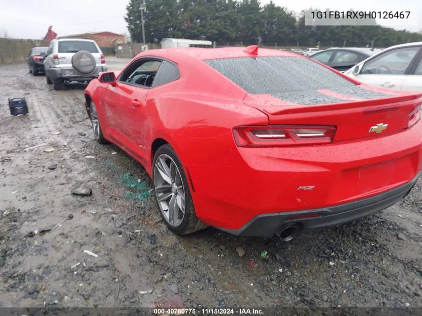 2017 Chevrolet Camaro 1Lt VIN: 1G1FB1RX9H0126467 Lot: 40780775