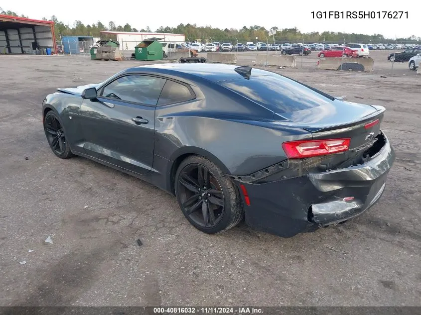 2017 Chevrolet Camaro 1Lt VIN: 1G1FB1RS5H0176271 Lot: 40816032