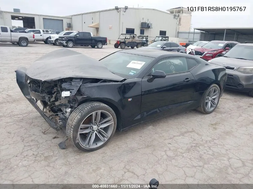 2017 Chevrolet Camaro 1Lt VIN: 1G1FB1RS8H0195767 Lot: 40831660