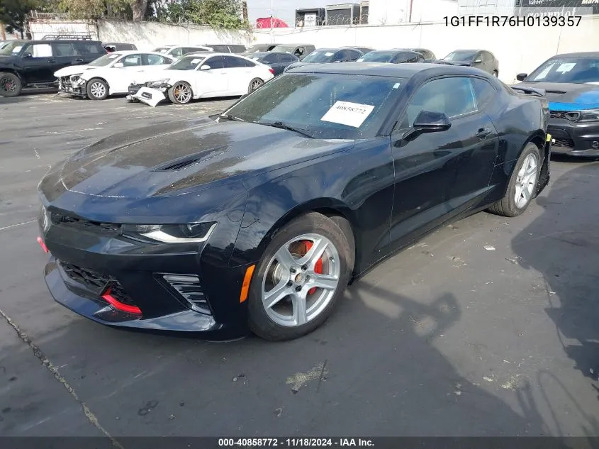 2017 Chevrolet Camaro 1Ss VIN: 1G1FF1R76H0139357 Lot: 40858772