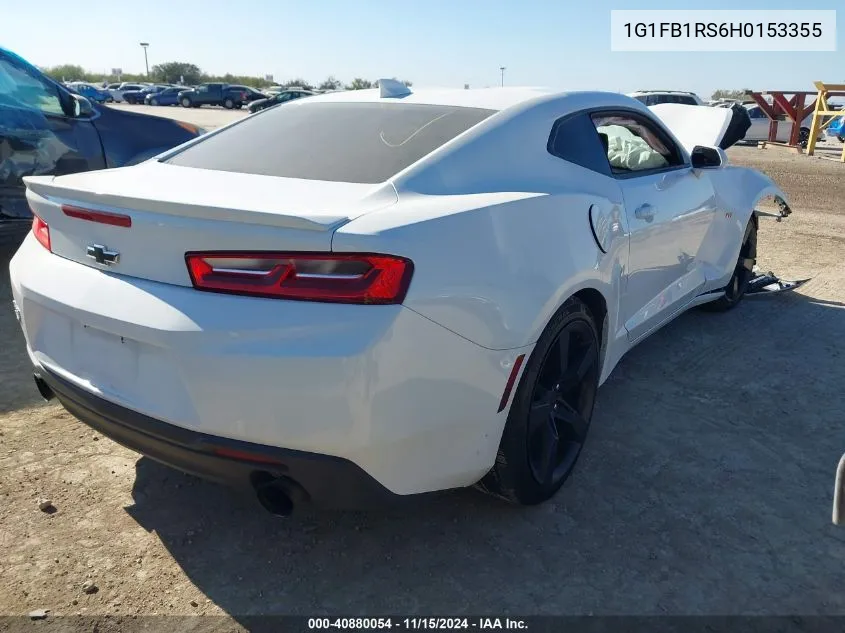 2017 Chevrolet Camaro 1Lt VIN: 1G1FB1RS6H0153355 Lot: 40880054