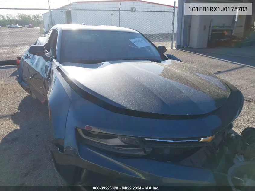 2018 Chevrolet Camaro 1Lt VIN: 1G1FB1RX1J0175703 Lot: 39226328