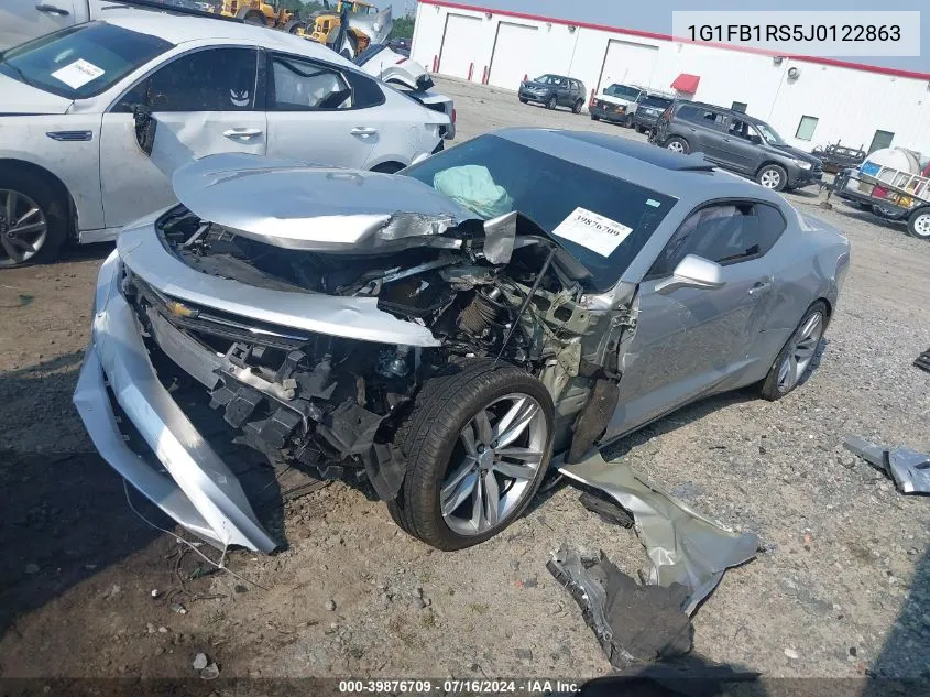 1G1FB1RS5J0122863 2018 Chevrolet Camaro 1Lt