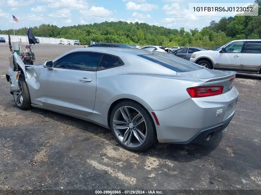 2018 Chevrolet Camaro Lt VIN: 1G1FB1RS6J0123052 Lot: 39965965