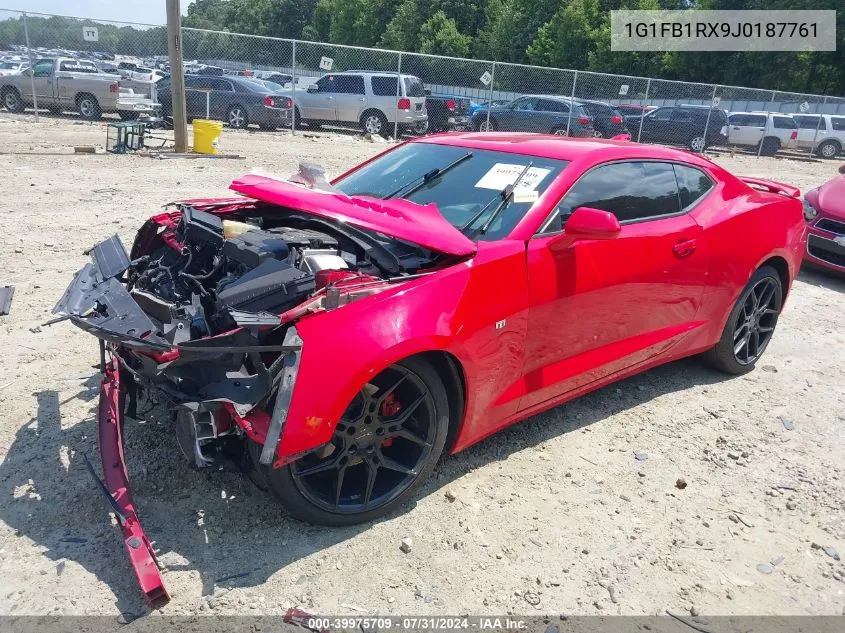 1G1FB1RX9J0187761 2018 Chevrolet Camaro 1Lt