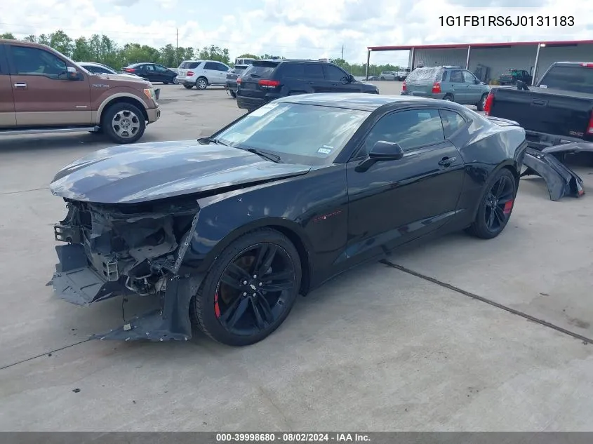 1G1FB1RS6J0131183 2018 Chevrolet Camaro 1Lt