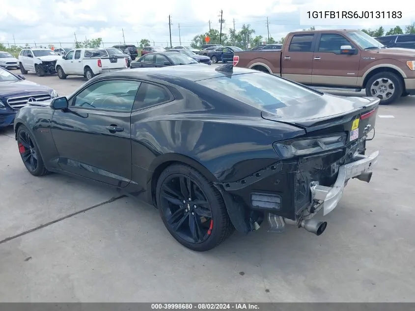 2018 Chevrolet Camaro 1Lt VIN: 1G1FB1RS6J0131183 Lot: 39998680