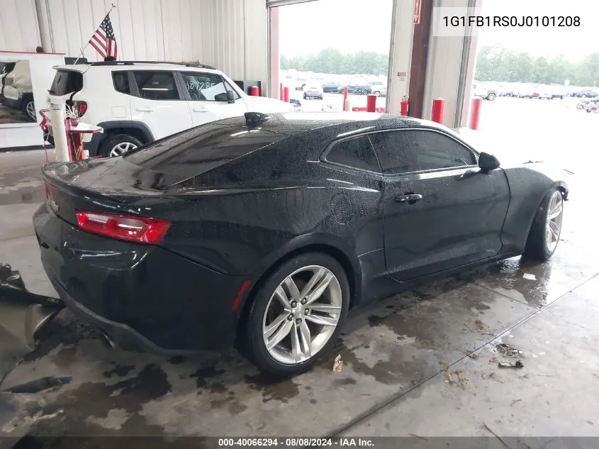 2018 Chevrolet Camaro 1Lt VIN: 1G1FB1RS0J0101208 Lot: 40066294