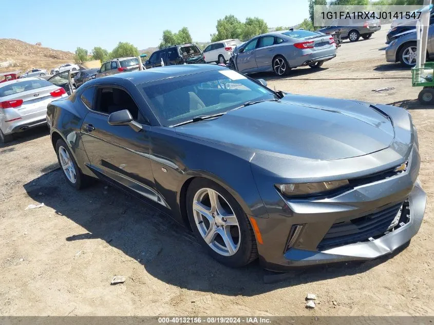 2018 Chevrolet Camaro 1Ls VIN: 1G1FA1RX4J0141547 Lot: 40132156