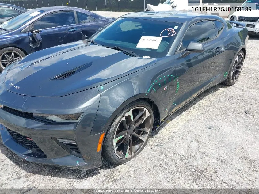 1G1FH1R75J0158689 2018 Chevrolet Camaro 2Ss