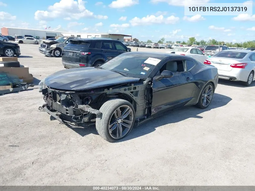 2018 Chevrolet Camaro 1Lt VIN: 1G1FB1RS2J0137319 Lot: 40234073