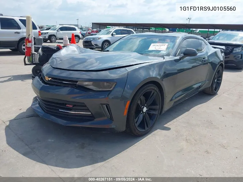 2018 Chevrolet Camaro 2Lt VIN: 1G1FD1RS9J0105560 Lot: 40267151