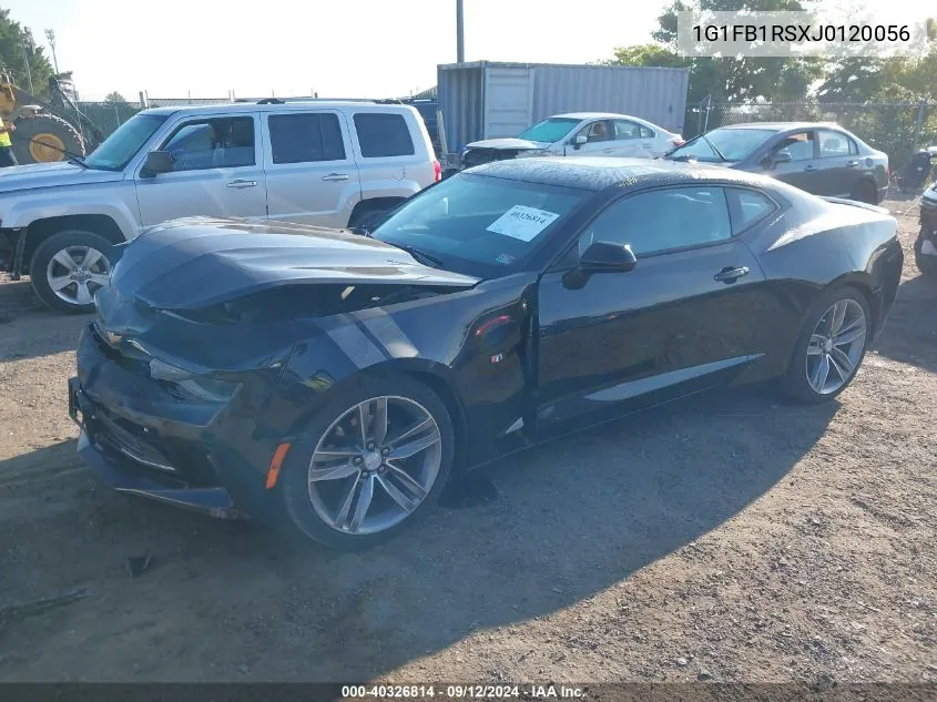 2018 Chevrolet Camaro 1Lt VIN: 1G1FB1RSXJ0120056 Lot: 40326814