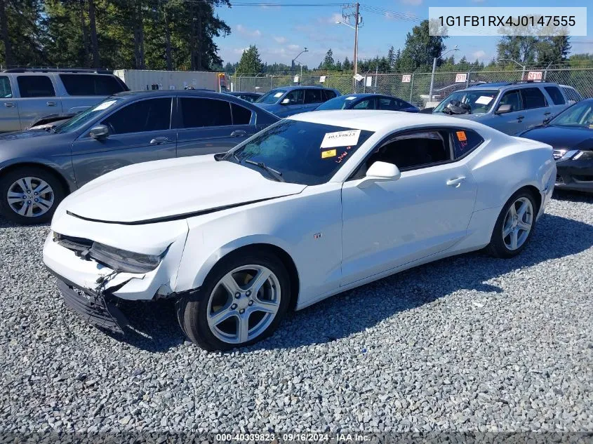 2018 Chevrolet Camaro 1Lt VIN: 1G1FB1RX4J0147555 Lot: 40339823