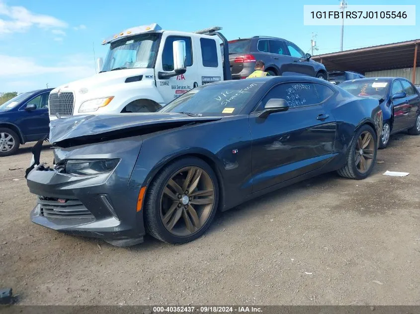 2018 Chevrolet Camaro 1Lt VIN: 1G1FB1RS7J0105546 Lot: 40352437