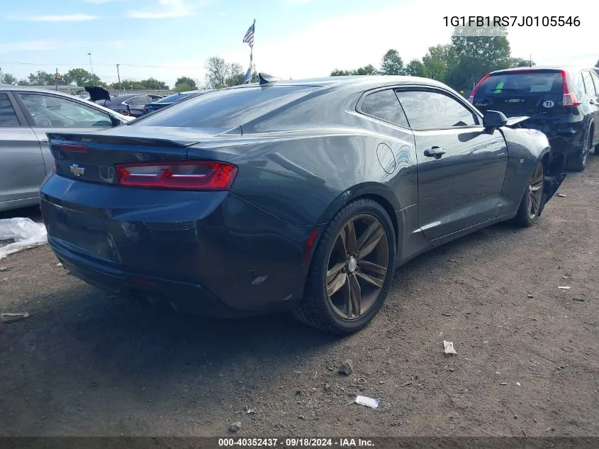 1G1FB1RS7J0105546 2018 Chevrolet Camaro 1Lt