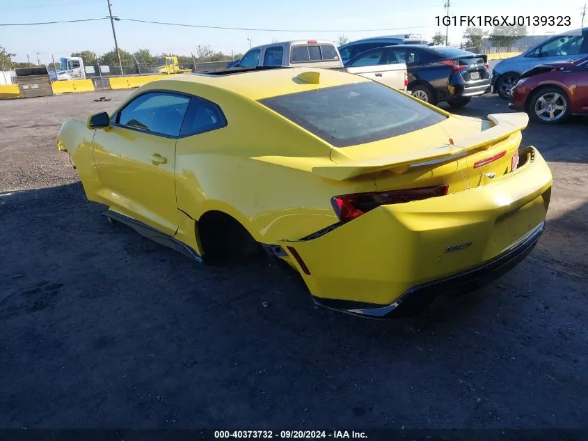 2018 Chevrolet Camaro Zl1 VIN: 1G1FK1R6XJ0139323 Lot: 40373732