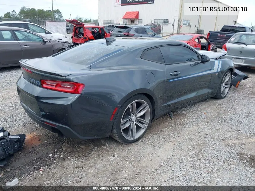 1G1FB1RS5J0133118 2018 Chevrolet Camaro 1Lt