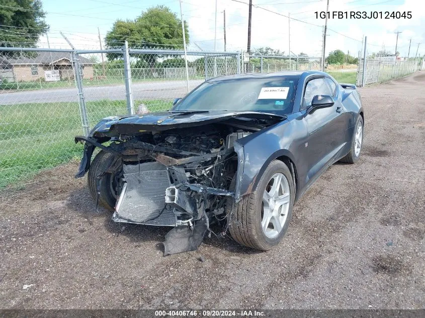 2018 Chevrolet Camaro 1Lt VIN: 1G1FB1RS3J0124045 Lot: 40406746