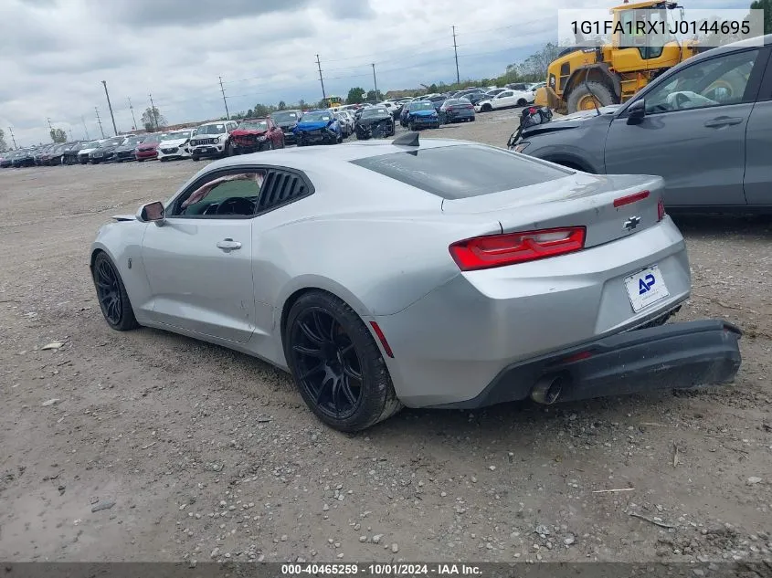 2018 Chevrolet Camaro Ls VIN: 1G1FA1RX1J0144695 Lot: 40465259