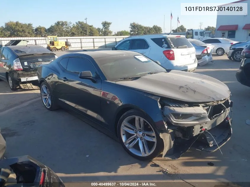 2018 Chevrolet Camaro 2Lt VIN: 1G1FD1RS7J0140128 Lot: 40499637