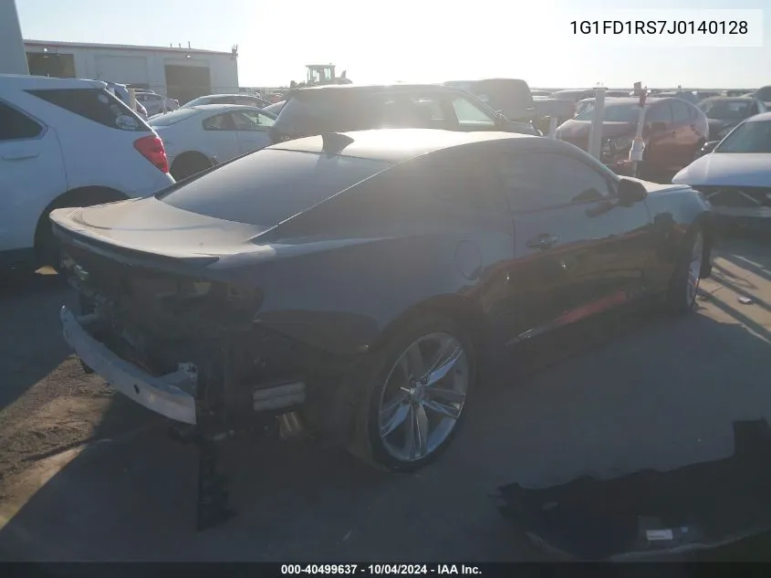 2018 Chevrolet Camaro 2Lt VIN: 1G1FD1RS7J0140128 Lot: 40499637