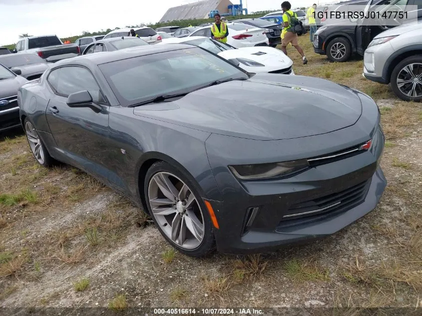 2018 Chevrolet Camaro Lt VIN: 1G1FB1RS9J0147751 Lot: 40516614