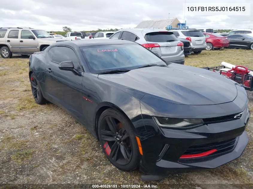 2018 Chevrolet Camaro 1Lt VIN: 1G1FB1RS5J0164515 Lot: 40526151