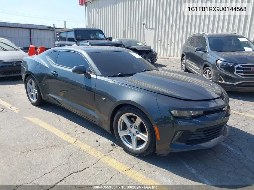 2018 Chevrolet Camaro Lt VIN: 1G1FB1RX9J0144568 Lot: 40559581