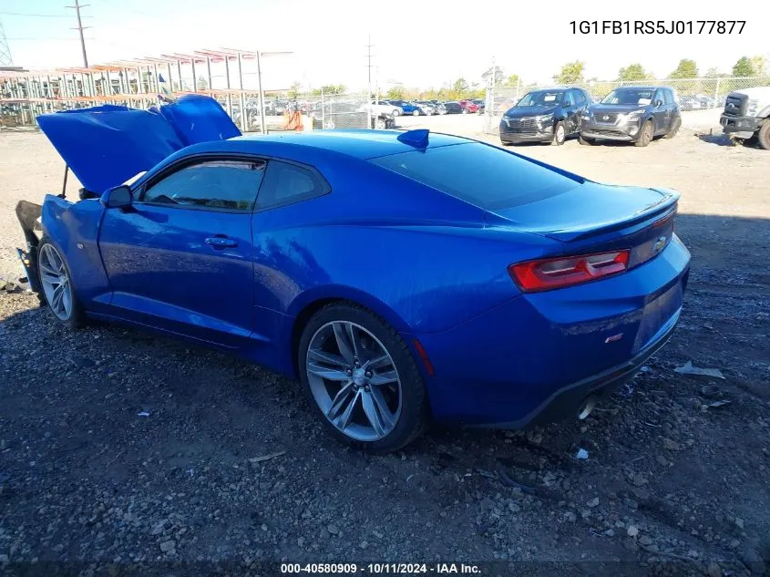 2018 Chevrolet Camaro 1Lt VIN: 1G1FB1RS5J0177877 Lot: 40580909