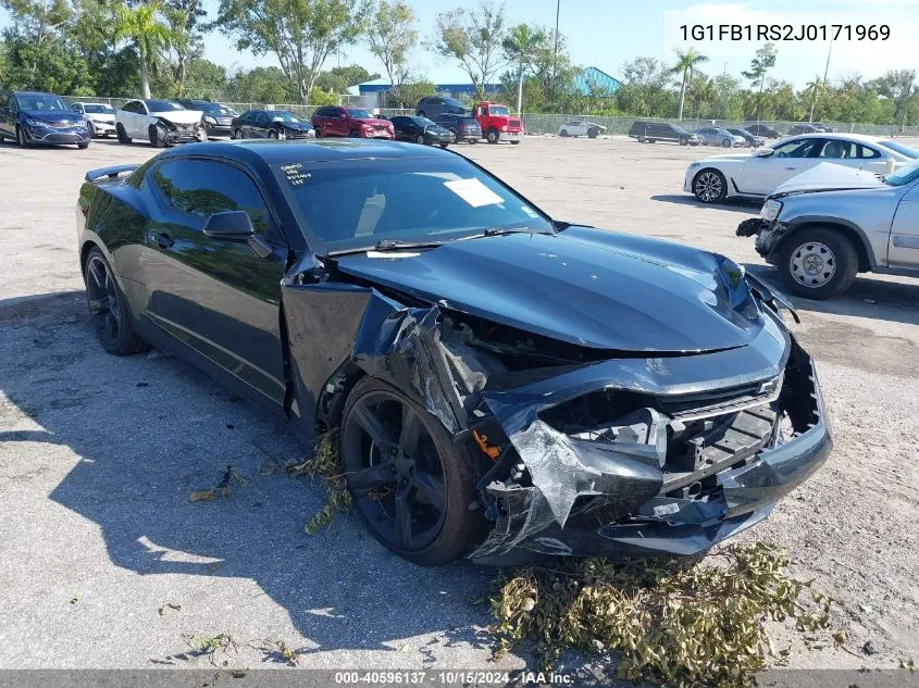 2018 Chevrolet Camaro 1Lt VIN: 1G1FB1RS2J0171969 Lot: 40596137