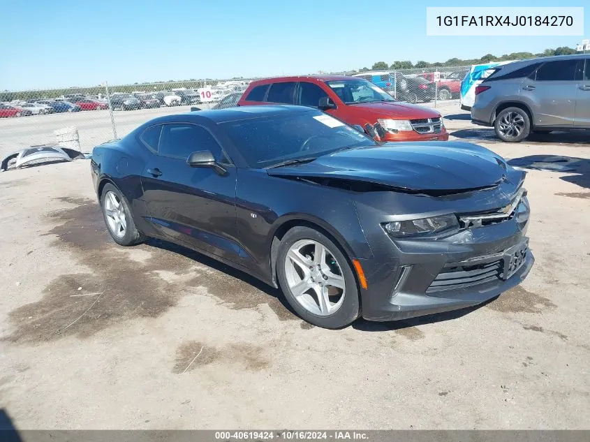 2018 Chevrolet Camaro 1Ls VIN: 1G1FA1RX4J0184270 Lot: 40619424