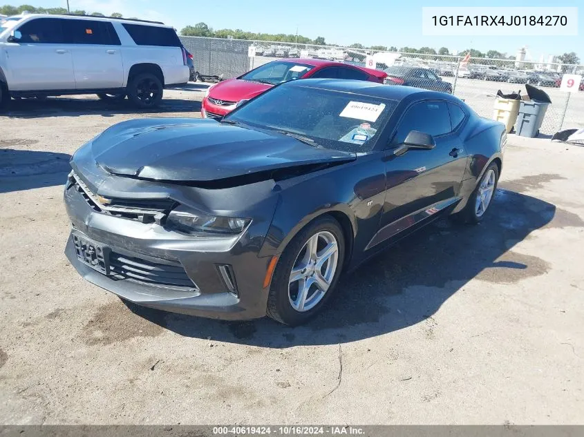 2018 Chevrolet Camaro 1Ls VIN: 1G1FA1RX4J0184270 Lot: 40619424