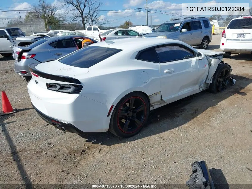 2018 Chevrolet Camaro 1Ls VIN: 1G1FA1RS0J0122384 Lot: 40735673