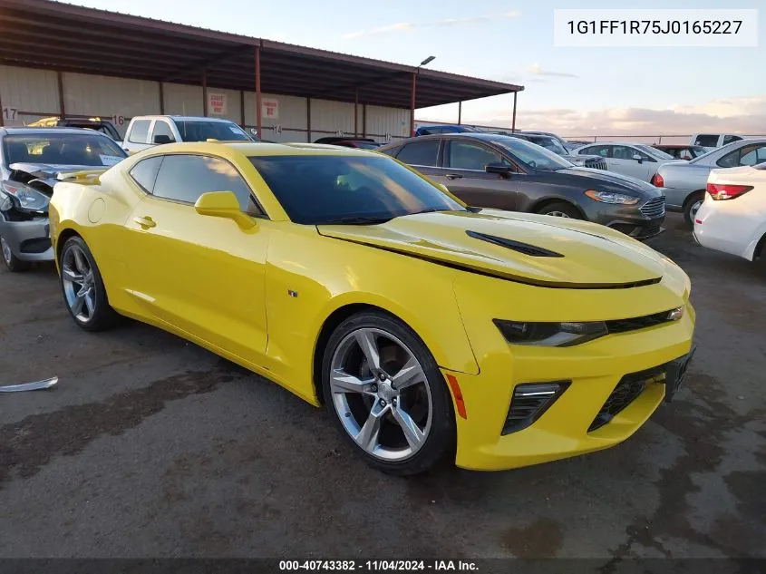 2018 Chevrolet Camaro 1Ss VIN: 1G1FF1R75J0165227 Lot: 40743382