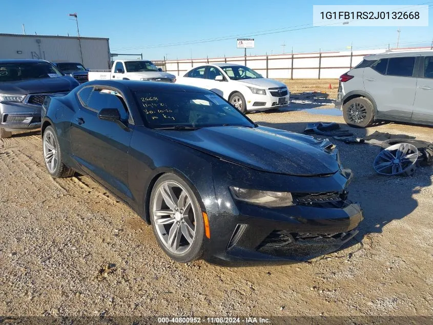 2018 Chevrolet Camaro 1Lt VIN: 1G1FB1RS2J0132668 Lot: 40800952