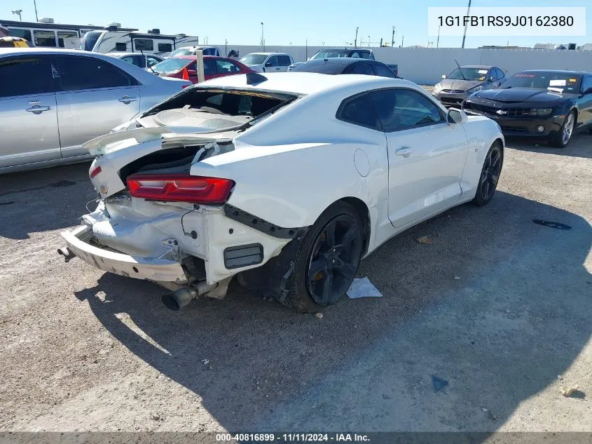 2018 Chevrolet Camaro 1Lt VIN: 1G1FB1RS9J0162380 Lot: 40816899