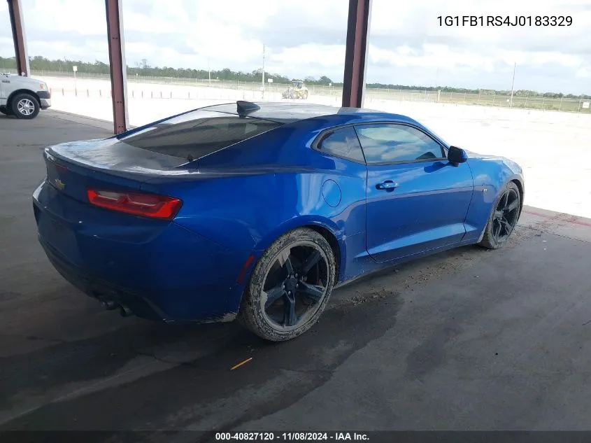 2018 Chevrolet Camaro 1Lt VIN: 1G1FB1RS4J0183329 Lot: 40827120