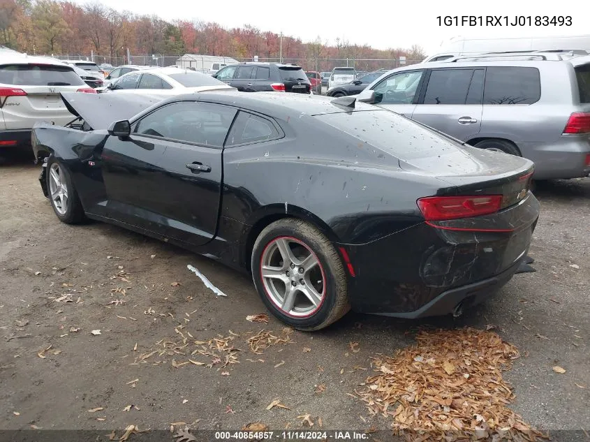 1G1FB1RX1J0183493 2018 Chevrolet Camaro 1Lt