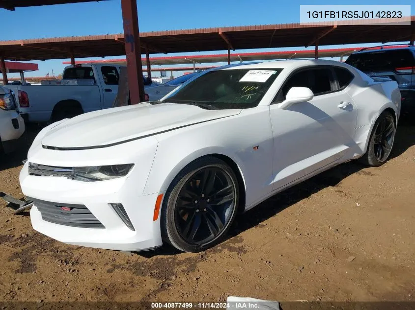 2018 Chevrolet Camaro 1Lt VIN: 1G1FB1RS5J0142823 Lot: 40877499