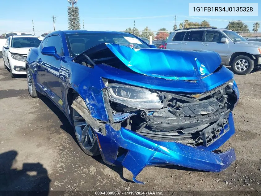 2018 Chevrolet Camaro 1Lt VIN: 1G1FB1RS4J0135328 Lot: 40885637