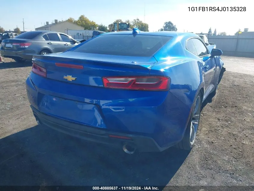 2018 Chevrolet Camaro 1Lt VIN: 1G1FB1RS4J0135328 Lot: 40885637