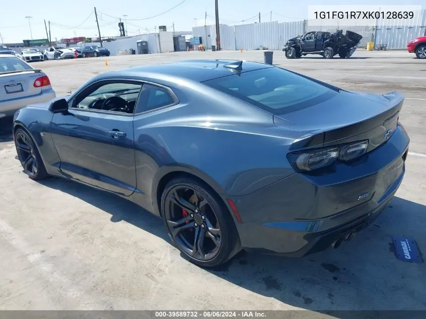 2019 Chevrolet Camaro 2Ss VIN: 1G1FG1R7XK0128639 Lot: 39589732