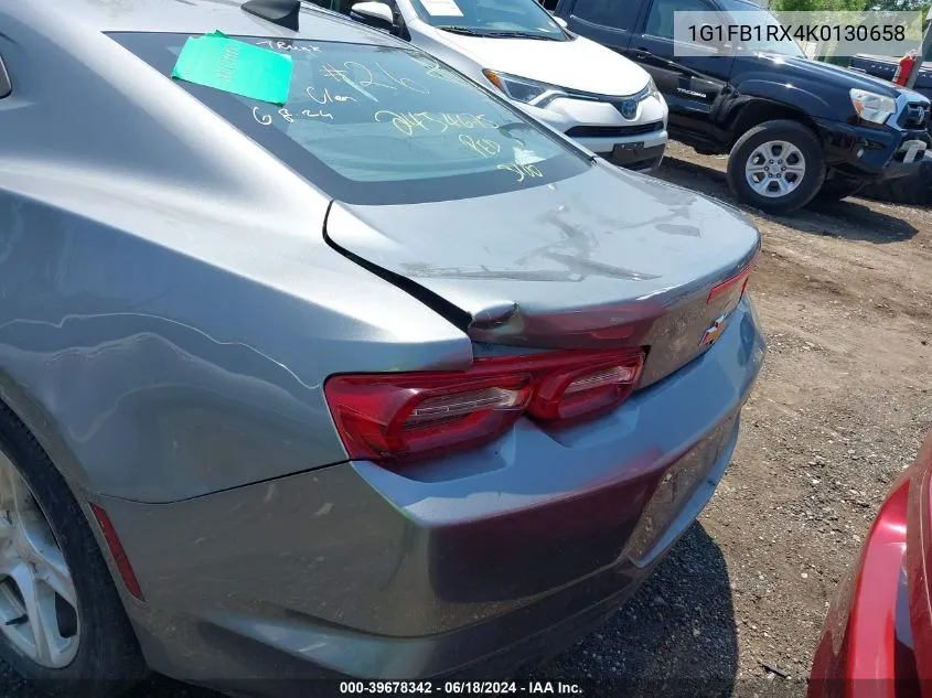 1G1FB1RX4K0130658 2019 Chevrolet Camaro 1Lt