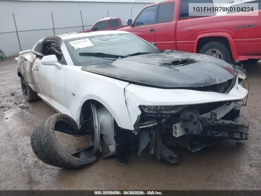 1G1FH1R78K0104224 2019 Chevrolet Camaro 2Ss