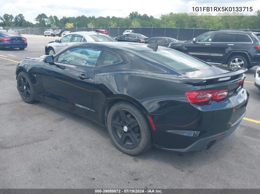 1G1FB1RX5K0133715 2019 Chevrolet Camaro 1Lt