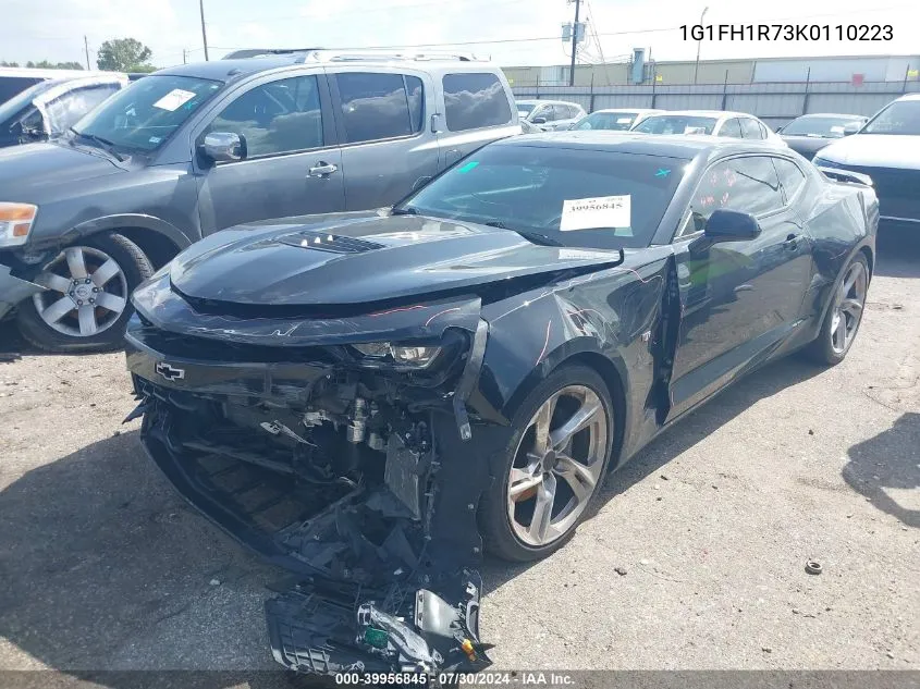 1G1FH1R73K0110223 2019 Chevrolet Camaro 2Ss