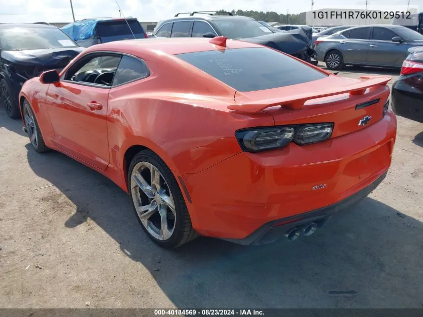 1G1FH1R76K0129512 2019 Chevrolet Camaro 2Ss