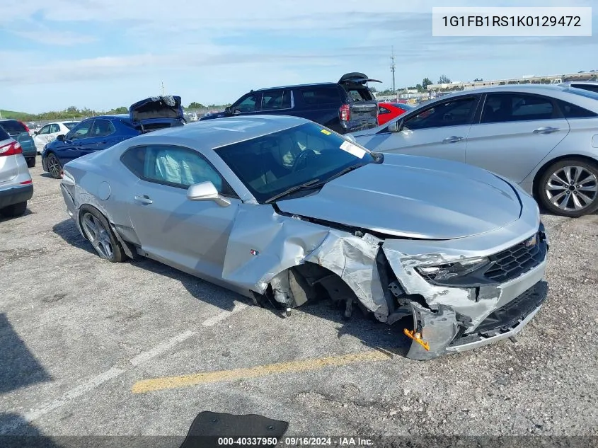 2019 Chevrolet Camaro 1Lt VIN: 1G1FB1RS1K0129472 Lot: 40337950