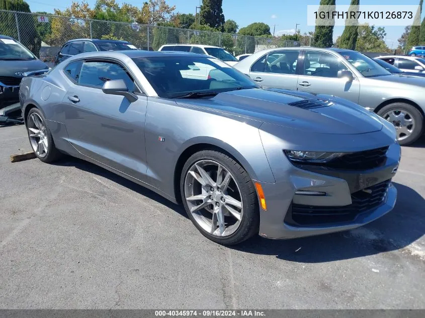 1G1FH1R71K0126873 2019 Chevrolet Camaro Ss